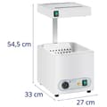 Miniatyrbild 5 av 5: Royal Catering Pommes frites värmare - 850 W