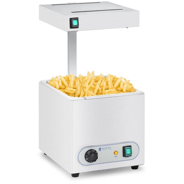 Royal Catering Pommes frites värmare - 850 W