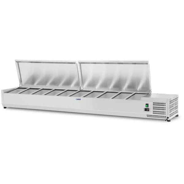 Royal Catering Kylränna - 200 x 33 cm - 10 GN 1/4 behållare