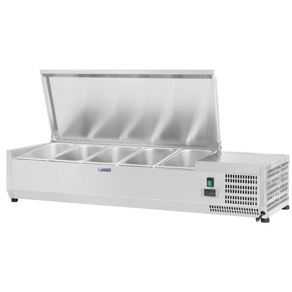 Royal Catering Kylränna - 120 x 33 cm - 5 GN GN 1/4 behållare
