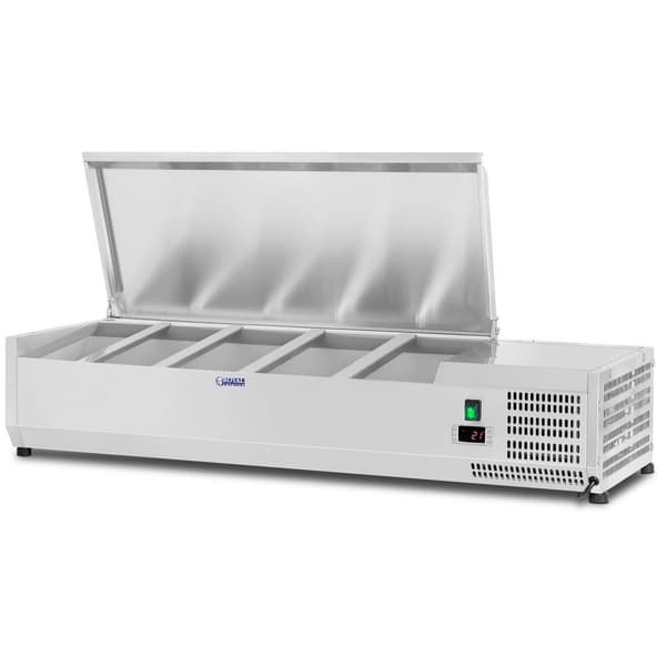 Royal Catering Kylränna - 120 x 33 cm - 5 GN GN 1/4 behållare