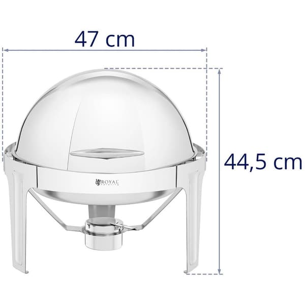 Royal Catering Rund chafing dish - 6 l