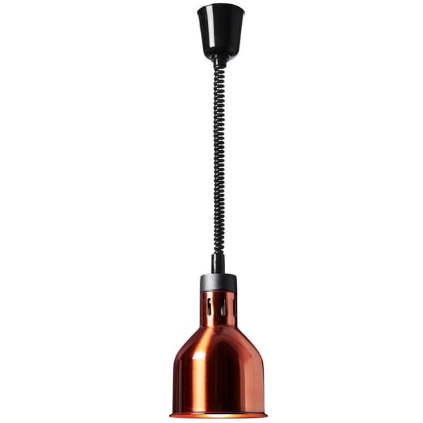 Royal Catering Värmearmatur - Mässing-optik - 17.5 x 17.5 x 25 cm - royal_catering - stål - Höjdjusterbar