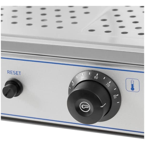 Royal Catering Värmemonter - 54 cm - Royal Catering - 1000 W - 3 gallerhyllor