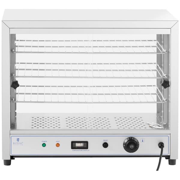 Royal Catering Värmemonter - 54 cm - Royal Catering - 1000 W - 3 gallerhyllor