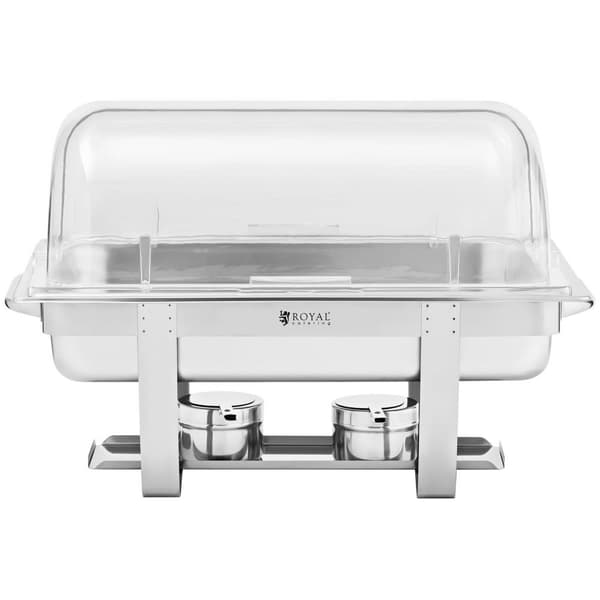 Royal Catering Chafing dish - GN 1/1 - royal_catering - 8,5 L - Smalt stativ