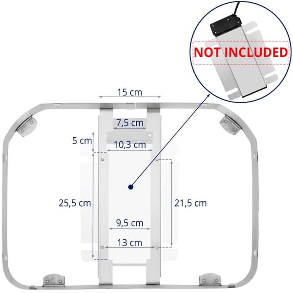 Royal Catering Chafing dish - GN 1/1 - Royal Catering - 8,5 L - Lock med fönster