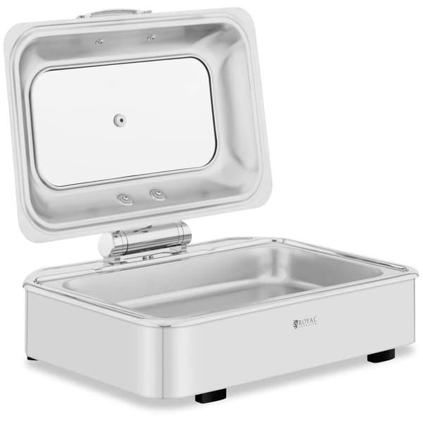 Royal Catering Chafing dish - GN 1/1 - Royal Catering - 8,5 L - Lock med fönster