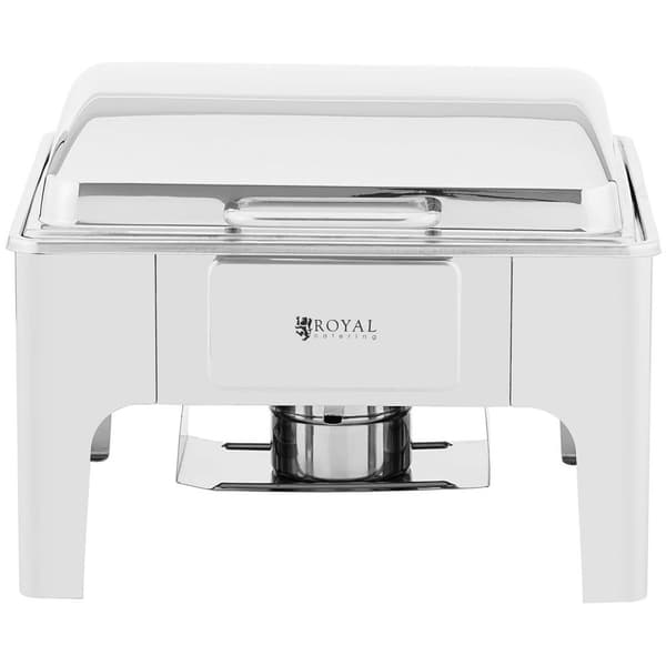 Royal Catering Chafing dish - GN 2/3 - Royal Catering - 5,3 L - 1 bränsleceller - Halvrund