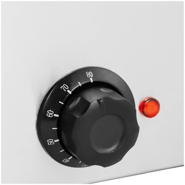 Royal Catering Bain marie - 600 W - GN 1/1 - Utan behållare - Tappkran