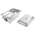 Miniatyrbild 5 av 8: Royal Catering Chafing Dish - 1600 W - 100 mm djup - 13,3L volym - Inkl. 1/1 GN-behållare