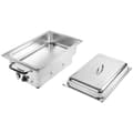 Miniatyrbild 7 av 8: Royal Catering Chafing Dish - 1600 W - 100 mm djup - 13,3L volym - Inkl. 1/1 GN-behållare