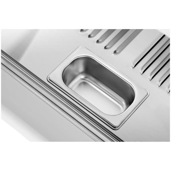 Royal Catering Värmedisplay - 160 l - 1500 W - belysning