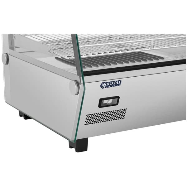 Royal Catering Värmedisplay - 160 l - 1500 W - belysning