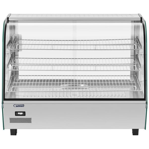 Royal Catering Värmedisplay - 160 l - 1500 W - belysning