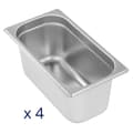 Miniatyrbild 6 av 7: Royal Catering Bain marie - 640 W - 4 x GN 1/4 - Royal Catering