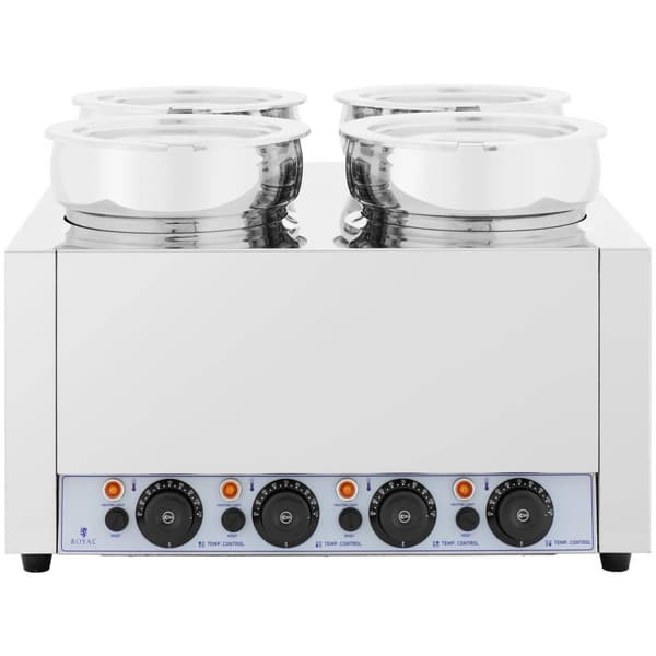 Royal Catering Soppstation - 4 x 7 l - 2000 W - Glänsande - Royal Catering