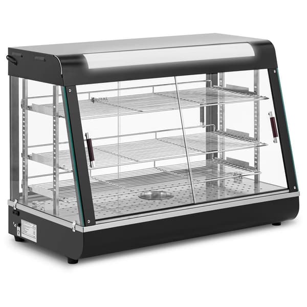 Royal Catering Värmemonter - 150 L - 1600 W - 3 förvaringsställ - Royal Catering
