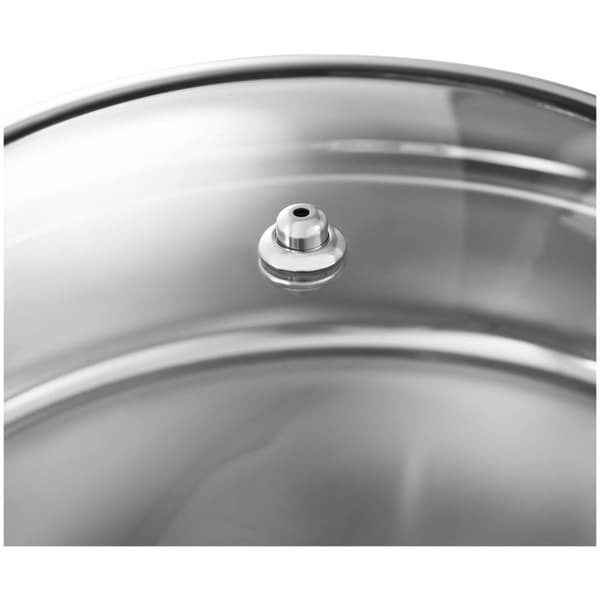 Royal Catering Chafing dish - Rund med visningsfönster - Royal Catering - 5,5 L - 1 bränslecell