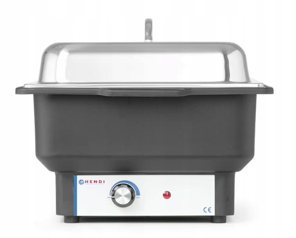 Elektrisk Värmare HENDI 230V, 9L, Ställbar Temperatur upp till 85°C med GN 1/1 65mm Behållare