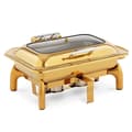 Miniatyrbild 1 av 6: Royal Catering - Chafing dish - GN 1/1 - 9 l - 2 bränslebehållare - Med fönster