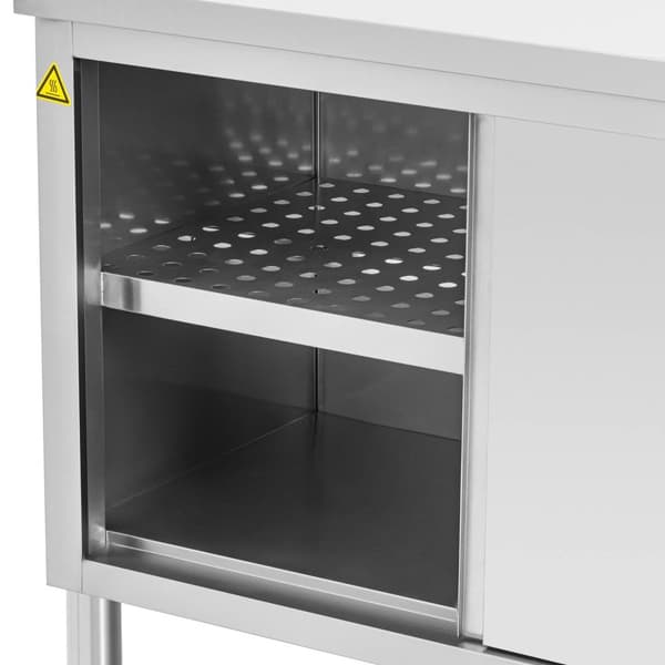 Royal Catering - Värmeskåp för mat - 180 x 60 x 85 cm - 30 till 80 °C