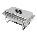 Miniatyrbild 4 av 4: Chafing Dish Bufféset, 3 Fack, Justerbar Temperatur, Rostfritt Stål Design