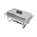 Miniatyrbild 1 av 2: Chafing Dish Bufféset, 5L Kapacitet, Elegant Modern Design,Silver