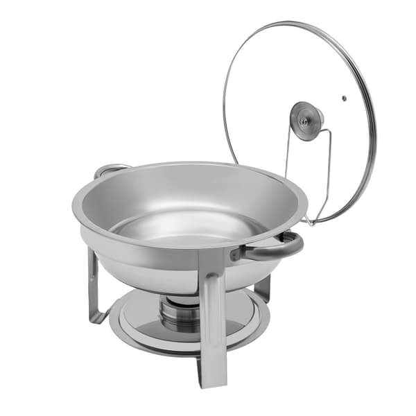 Chafing Dish, Rustfrit Stål, Aftagelige Bakker