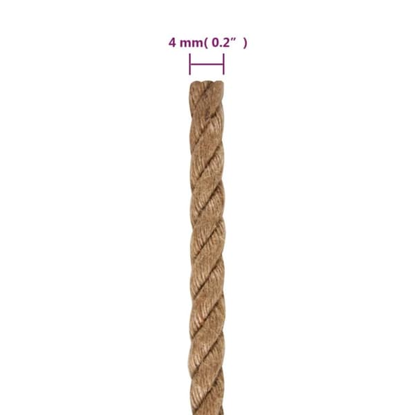 jutereb 250 m langt 4 mm tykt