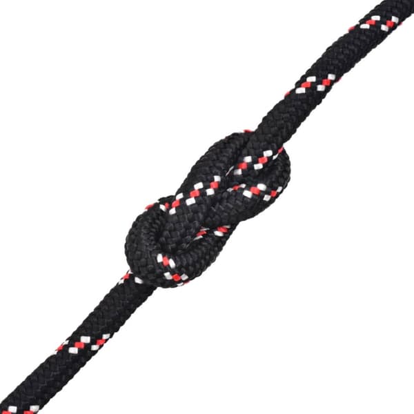 marinereb i polypropylen 8 mm 500 m sort