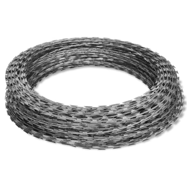 vidaXL pigtråd 100 m galvaniseret stål - Kæder, wire & reb