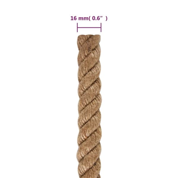 jutereb 50 m langt 16 mm tykt