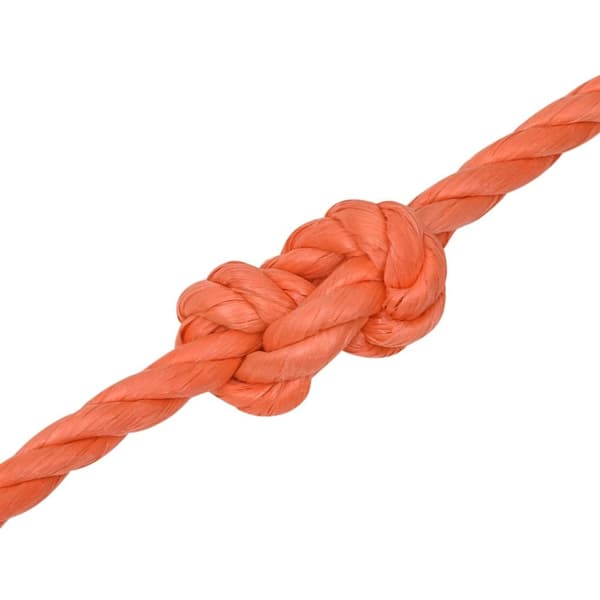 arbejdsreb 12 mm 25 m polypropylen orange