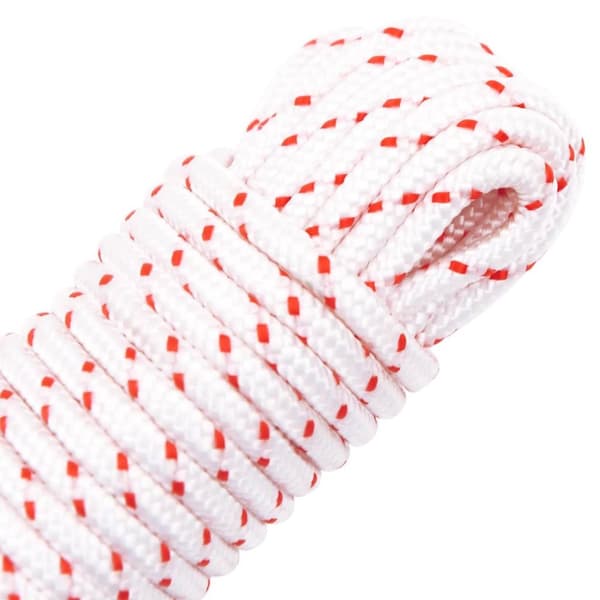 Starter Rope Valkoinen ja Punainen Ø4 mm 10 m Nylon