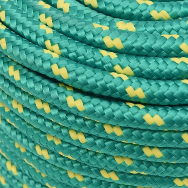 tovværk til båd 12 mm 100 m polypropylen grøn