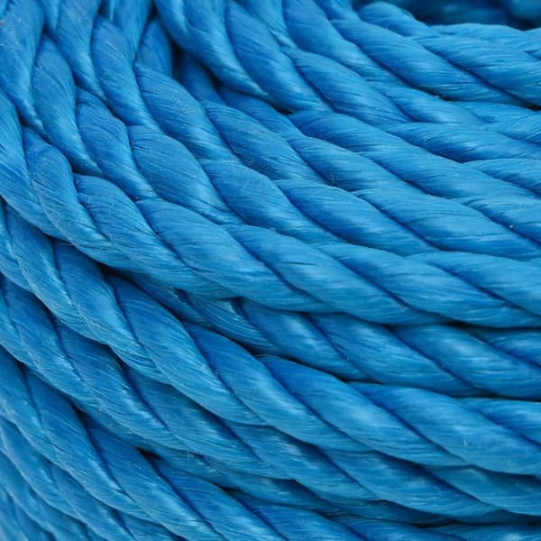 arbejdsreb 20 mm 50 m polypropylen blå