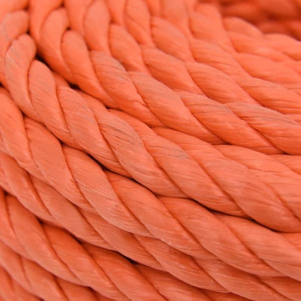 arbejdsreb 14 mm 50 m polypropylen orange