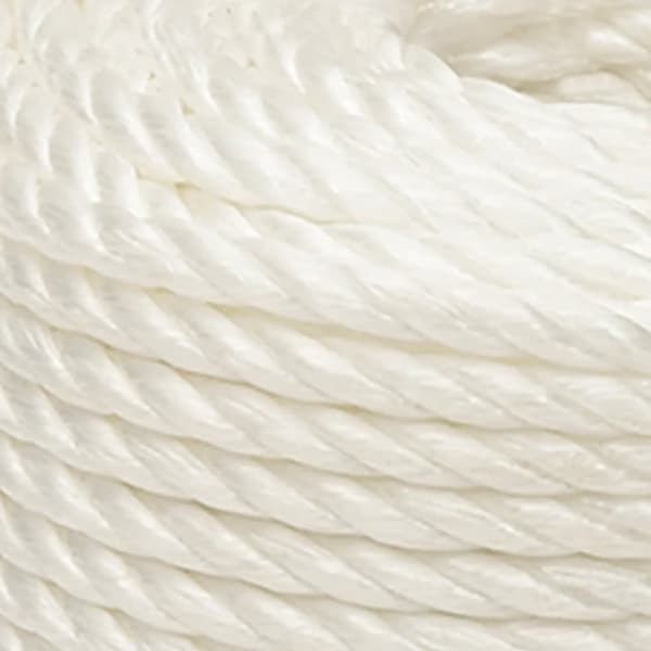 arbejdsreb 16 mm 25 m polypropylen hvid