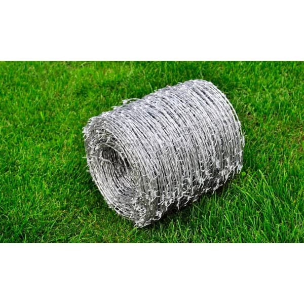 vidaXL Pigtrådshegn barbed wire
