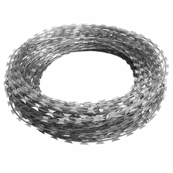 vidaXL BTO-22 Concertina pigtråd 100 m galvaniseret stål