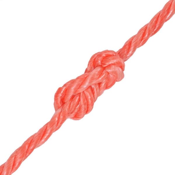 vidaXL snoet reb i polypropylen 12 mm 100 m orange