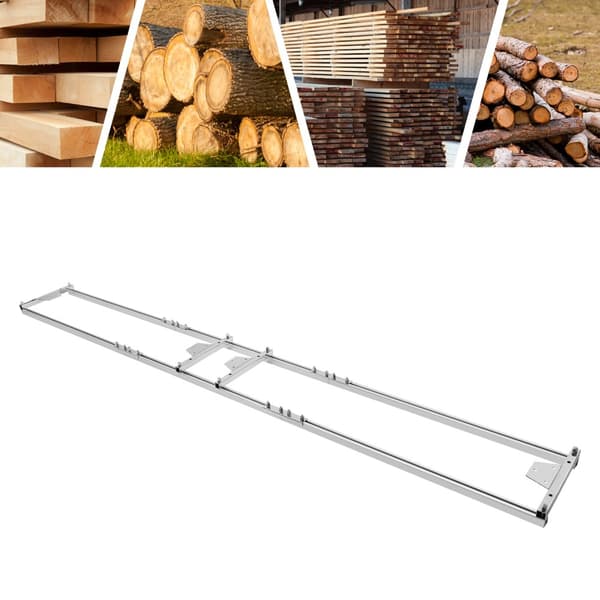 Aluminiumlegering Kædesavsmølle, Justerbar Tykkelse, Forlænget 106,3 tommer Længde, Holdbar Konstruktion