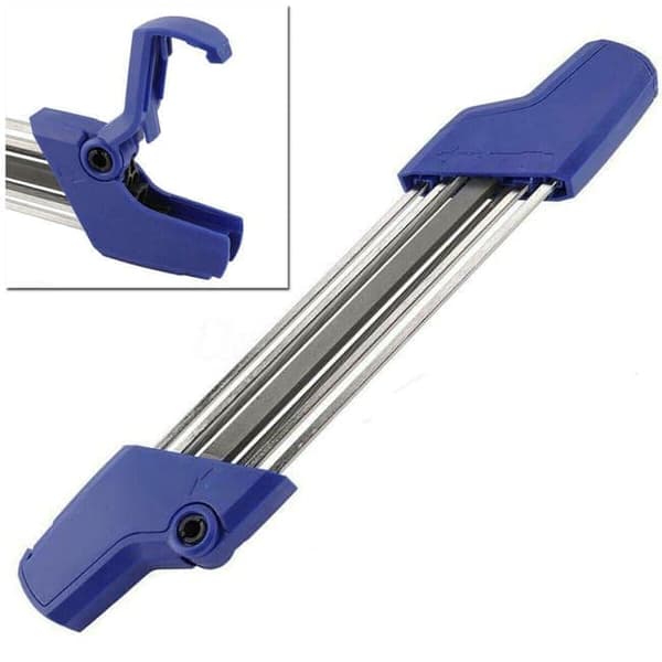 2-i-1 enkeltkædesliber, metal, 3/8 P-tand, 4,0 mm/4,8 mm kædeslibeværktøj til hurtig slibning