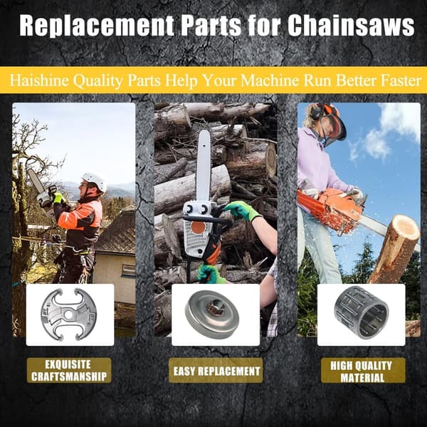 Vaihtosarja Husqvarna 340 345 346XP 350 351 353 445 450 E moottorisahan kytkimen laakeriin