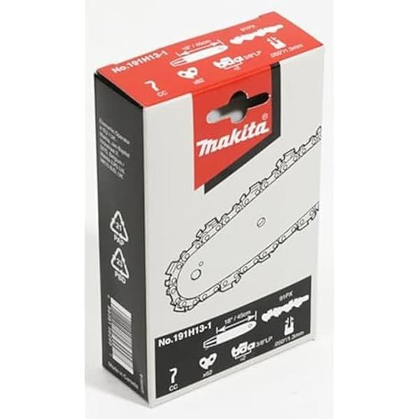 Kedja för motorsåg - MAKITA - 191H13-1 - 45 cm - 91PX - 62 drivlänkar - 1,3 mm