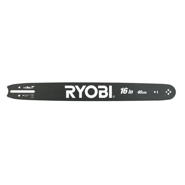 Motorsågstillbehör - RYOBI - 40 cm guide för RCS4640C - Spårtjocklek 1 mm - Grön färg