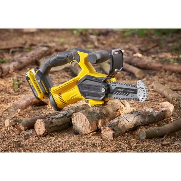Kedjesåg - STANLEY - SFMCPS415B-XJ - 15 cm - 18 V - Verktygsfritt system