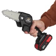 4'' elektrisk motorsåg 88V batteri Motorsåg sladdlös skärare Uppladdningsbar, med 2 batterier