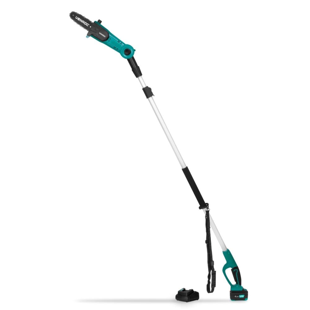 VONROC Teleskopisk motorsåg 20V -4.0Ah - 200 upp till 260cm | Inkl. Batteri och snabbladdare